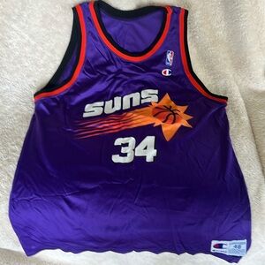 Charles Barkley Suns champion jersey size large